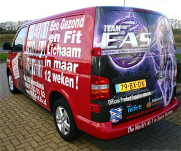 auto bus bedrukken carwrap ontwerp bestikkering marketing