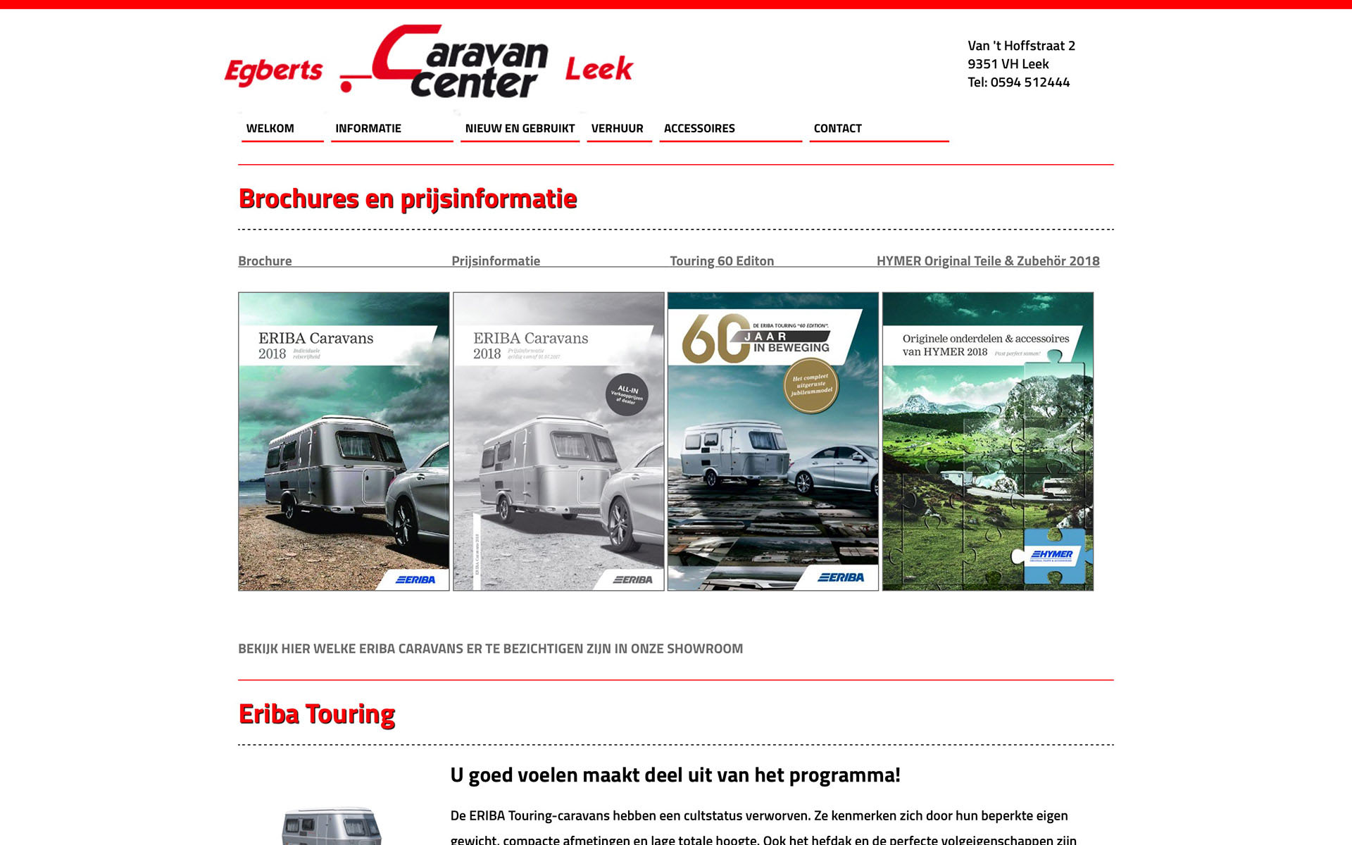 caravan website cms development hosting