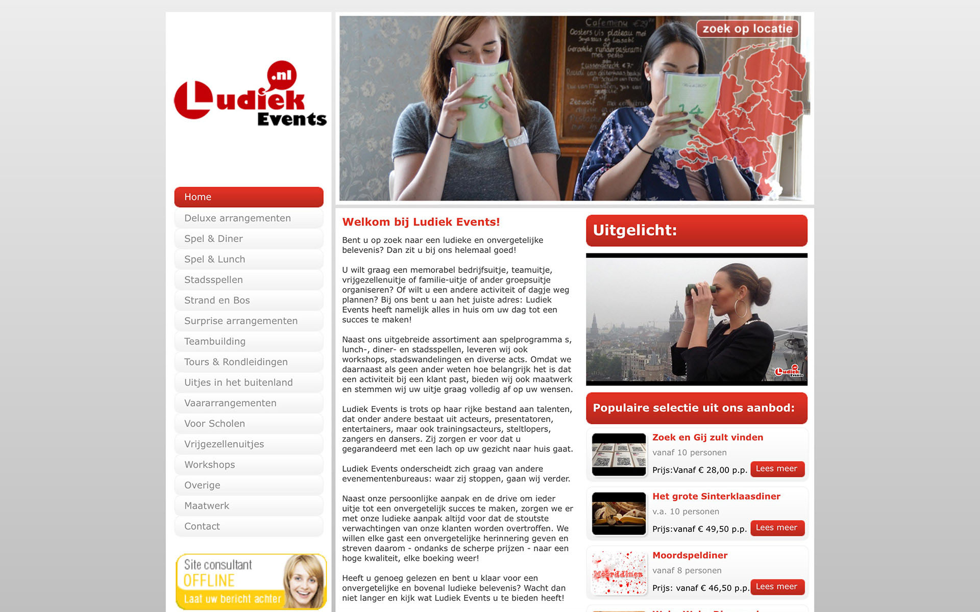 event website developement webdesign hosting